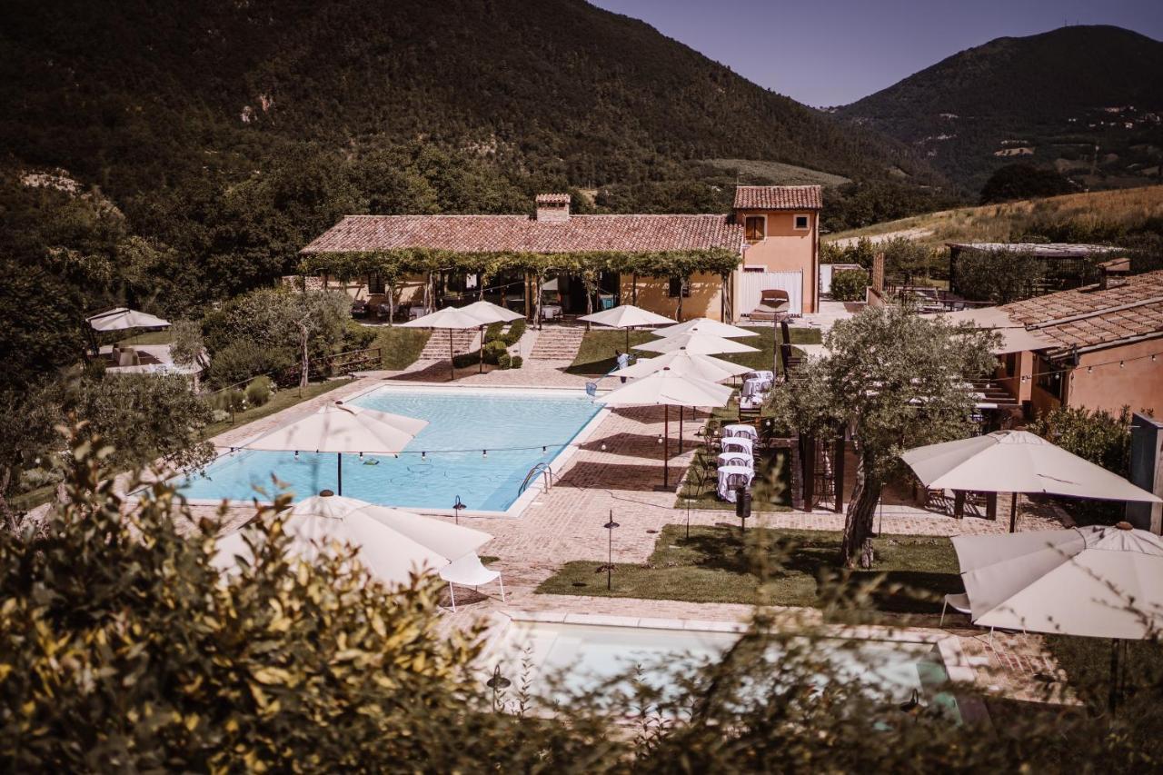 Antico Casale Urbani Pension Scheggino Buitenkant foto