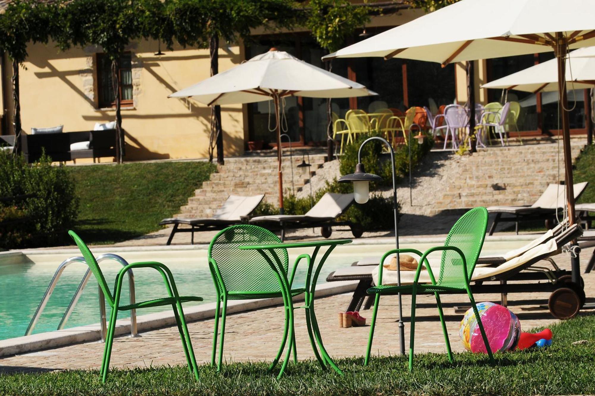 Antico Casale Urbani Pension Scheggino Buitenkant foto