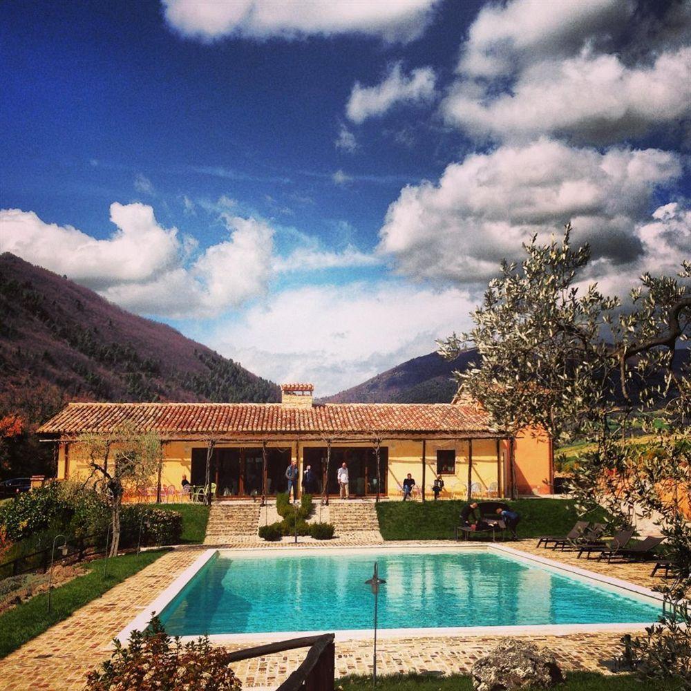 Antico Casale Urbani Pension Scheggino Buitenkant foto