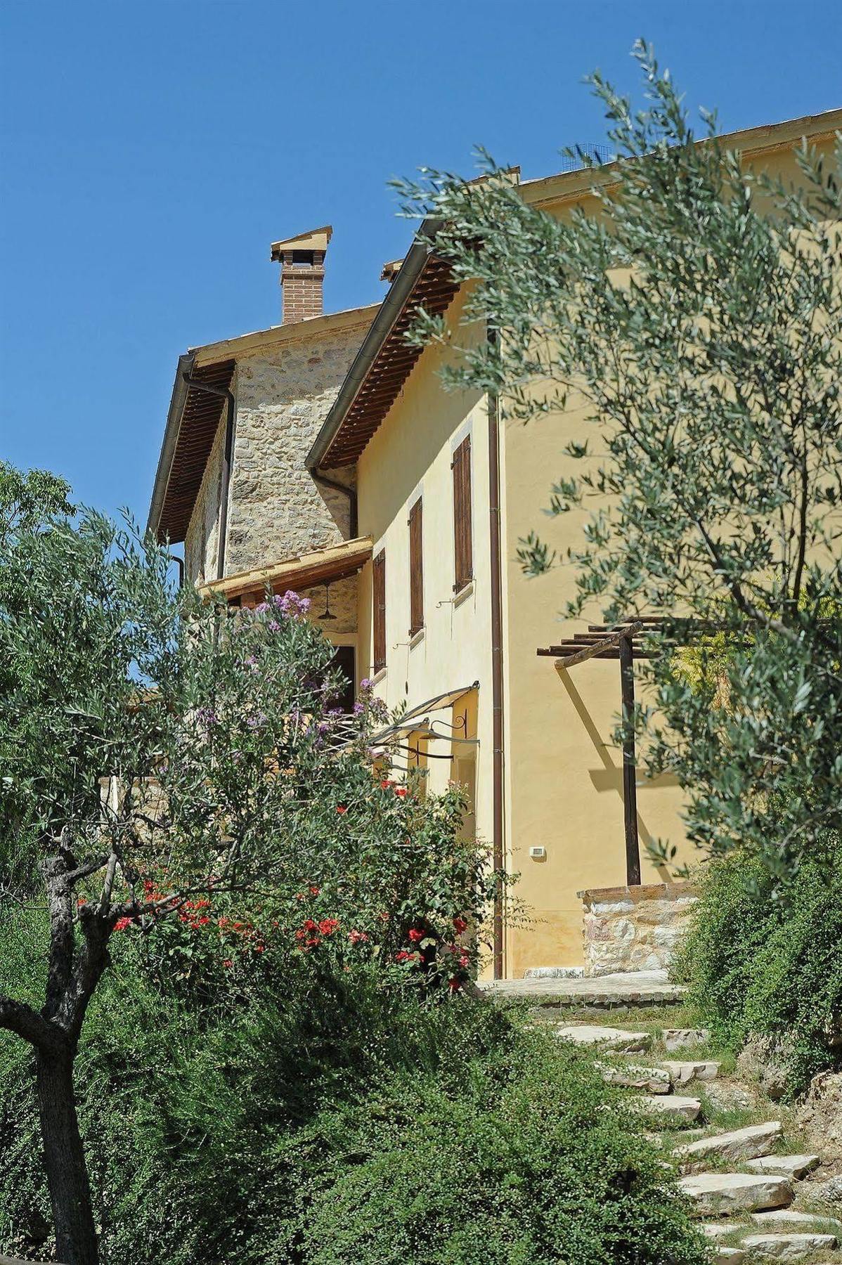 Antico Casale Urbani Pension Scheggino Buitenkant foto